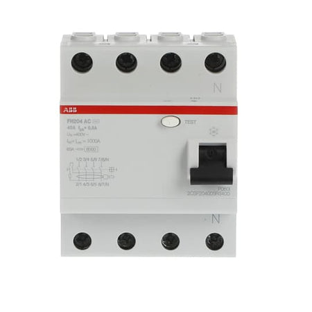 ABB FH204 AC-40/0.3 Residual Current Device (RCD) - Industrial Automation Part