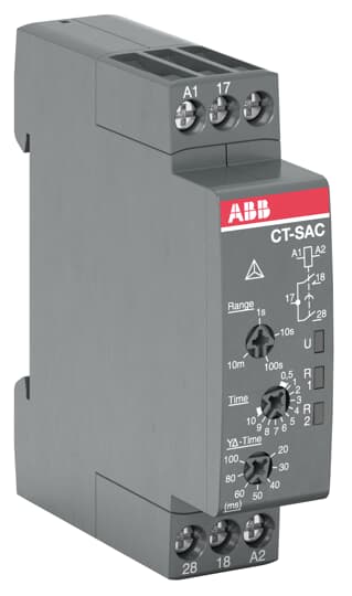 ABB CT-SAC.22 Industrial Relay / Timer Module - Industrial Automation Part