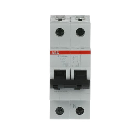 ABB S201-B16NA Miniature Circuit Breaker - Industrial Automation Part