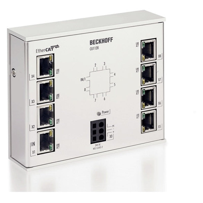 Beckhoff CU1128 EtherCAT Coupler