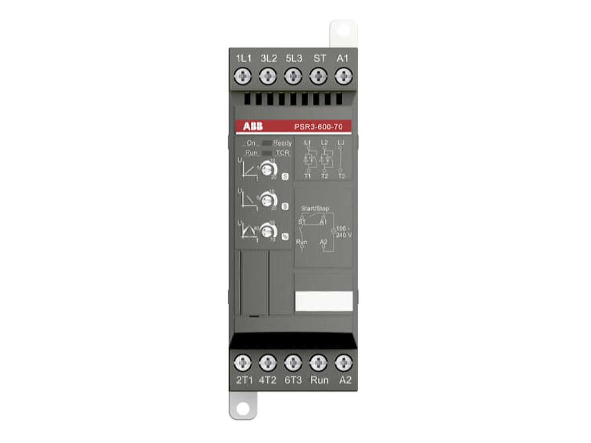 ABB 1SFA896101R7000 PSR3 Compact Softstarter (PSR3-600-70 frame)
