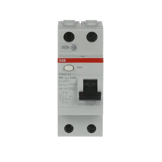 ABB FH202 AC-63/0.03 Residual Current Device (RCD) - Industrial Automation Part