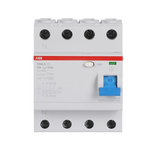 ABB F204 A-63/0.03-L Residual Current Device (RCD) - Industrial Automation Part