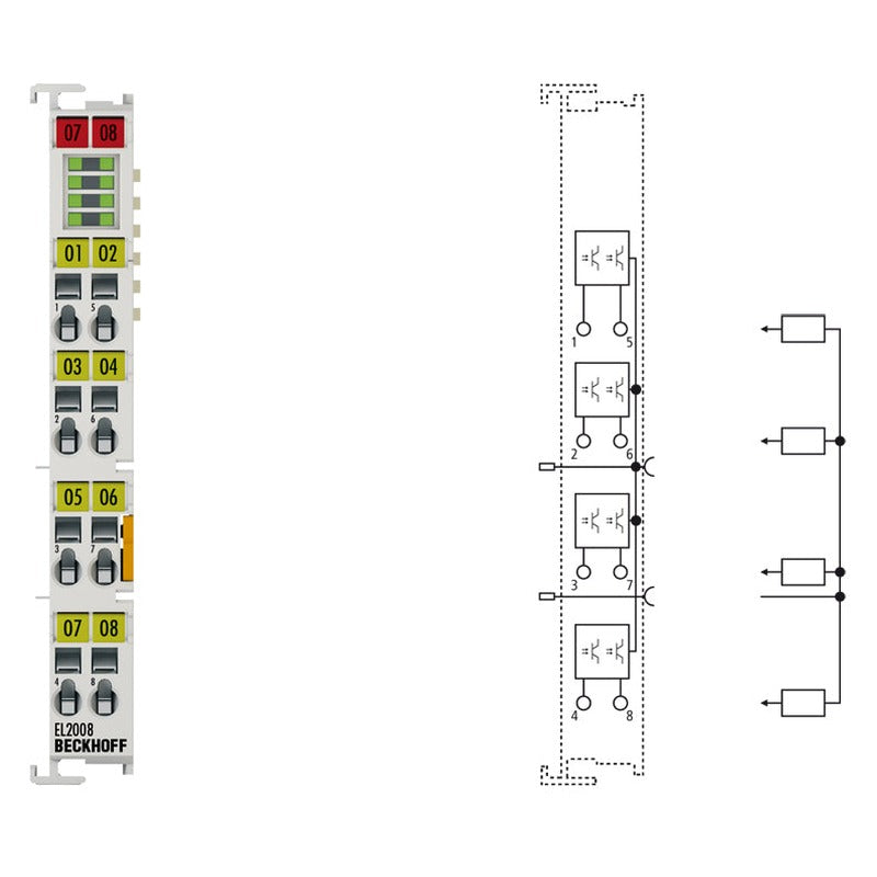 Beckhoff EL2008-0015 Digital Output Module