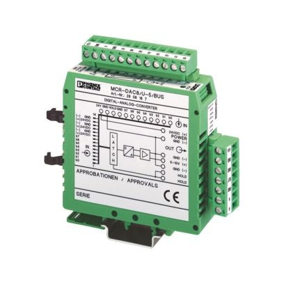 Phoenix Contact 2786432 MCR-DAC 8/U-10 MSTB D/A Converter