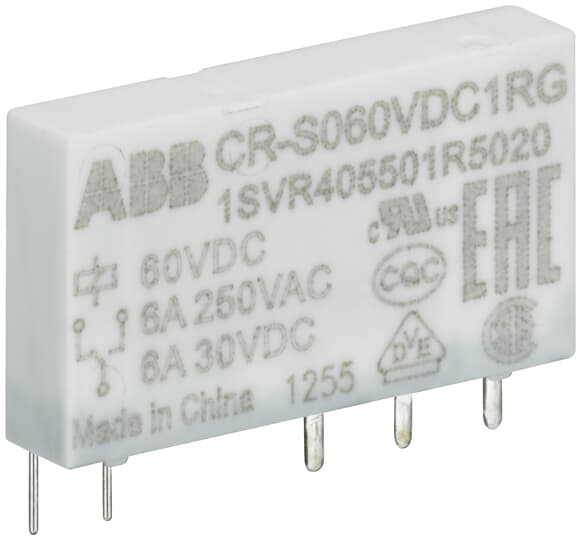 ABB CR-S012VDC1R Industrial Relay / Timer Module - Industrial Automation Part