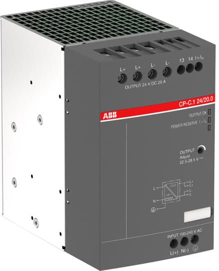 ABB CP-C.1 24/20.0 Industrial Relay / Timer Module - Industrial Automation Part