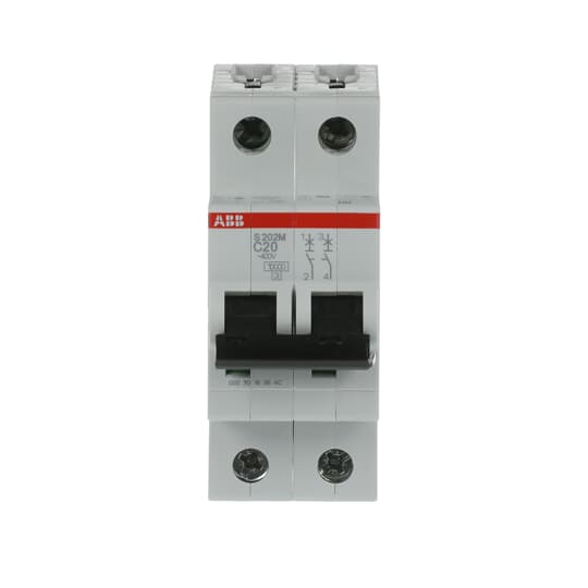 ABB S202M-C20 Miniature Circuit Breaker - Industrial Automation Part