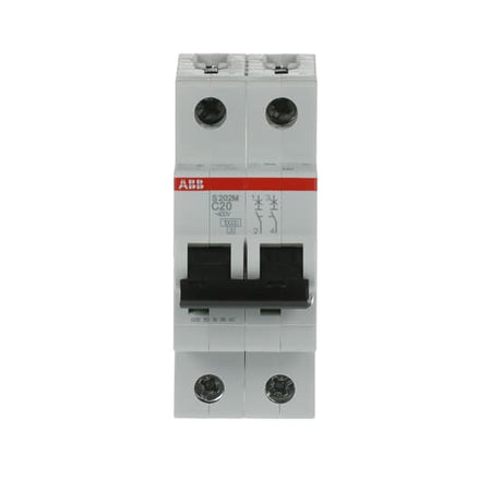 ABB S202M-C20 Miniature Circuit Breaker - Industrial Automation Part