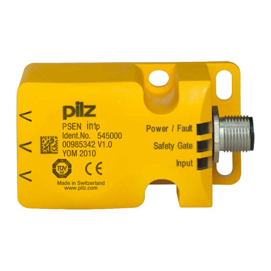 Pilz 545000 PSEN in1p safety switch