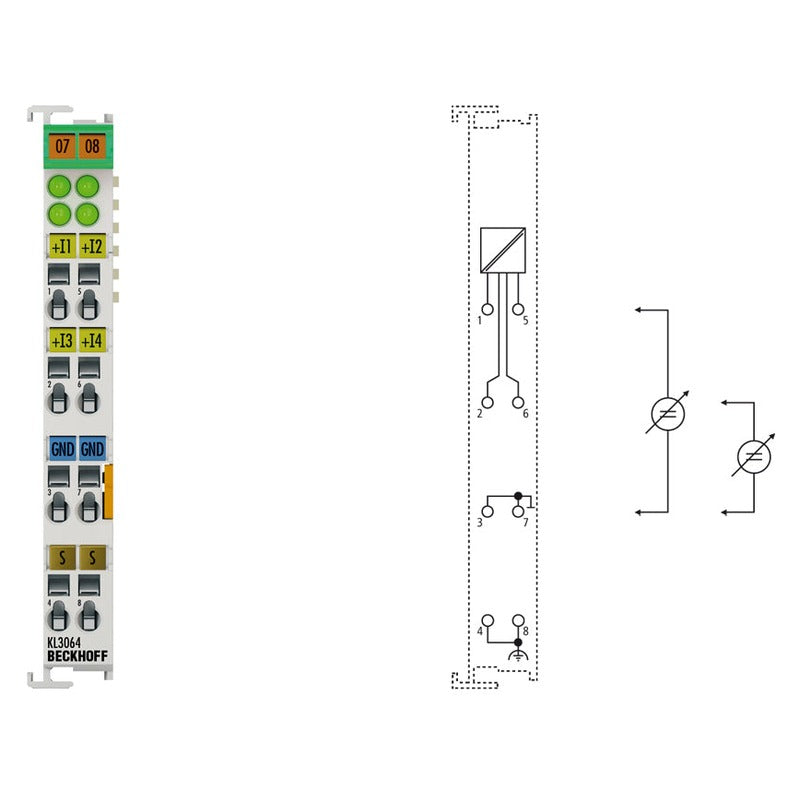 Beckhoff KL3064 Analog Input Module