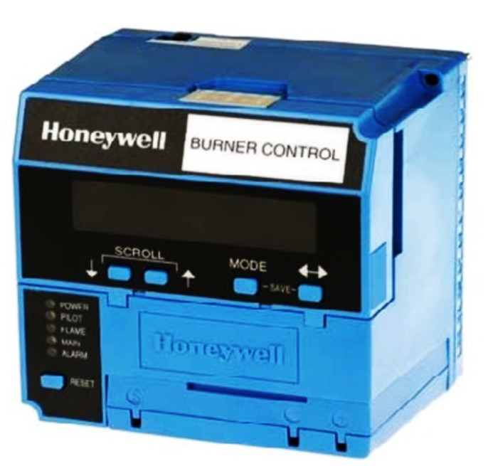 Honeywell RM7800L1012 7800 series integrated burner control with S7800 display