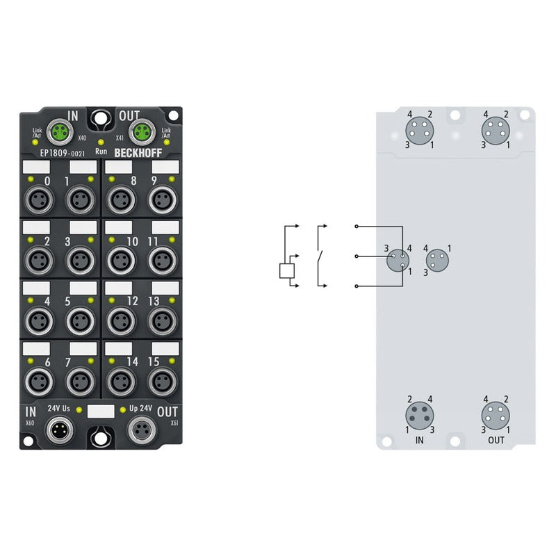 Beckhoff EP1809-0021 PLC Module