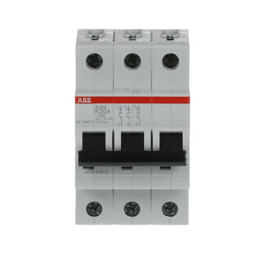 ABB S203-K20 Miniature Circuit Breaker - Industrial Automation Part