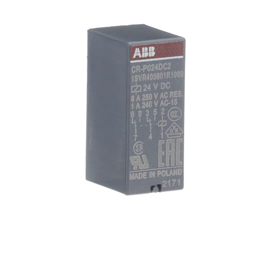 ABB CR-P024DC2 Industrial Relay / Timer Module - Industrial Automation Part