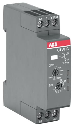 ABB CT-AHC.12 Industrial Relay / Timer Module - Industrial Automation Part