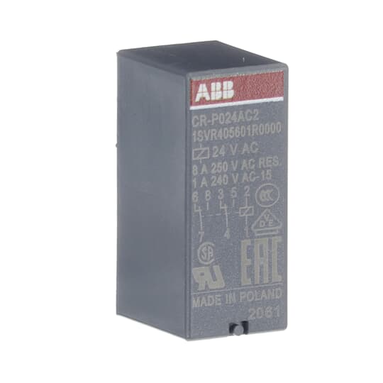 ABB CR-P024AC2 Industrial Relay / Timer Module - Industrial Automation Part
