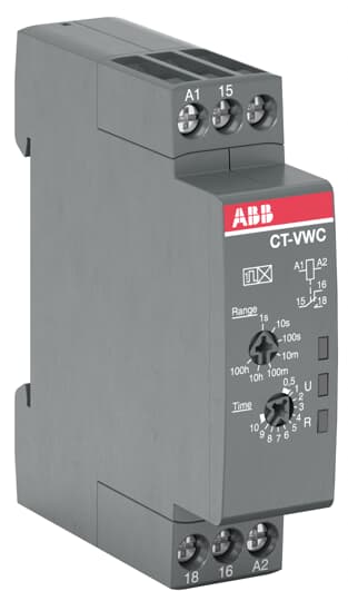 ABB CT-VWC.12 Industrial Relay / Timer Module - Industrial Automation Part
