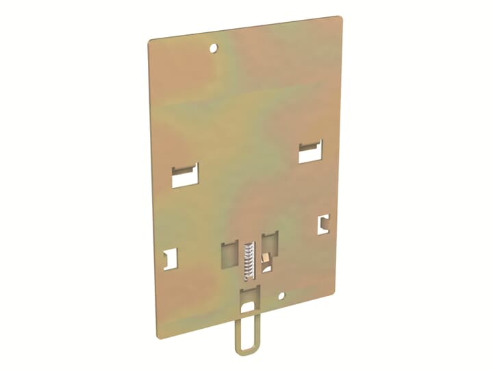 ABB KIT DIN50022 PLATE DIN RC REDU, T1 4p Molded Case Circuit Breaker - Industrial Automation Part