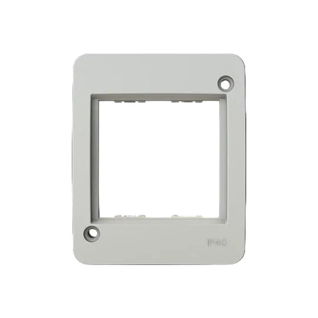ABB IP40 enclosure, 2 places, 2 modules width Grey - Chiara Industrial Automation Component - Industrial Automation Part