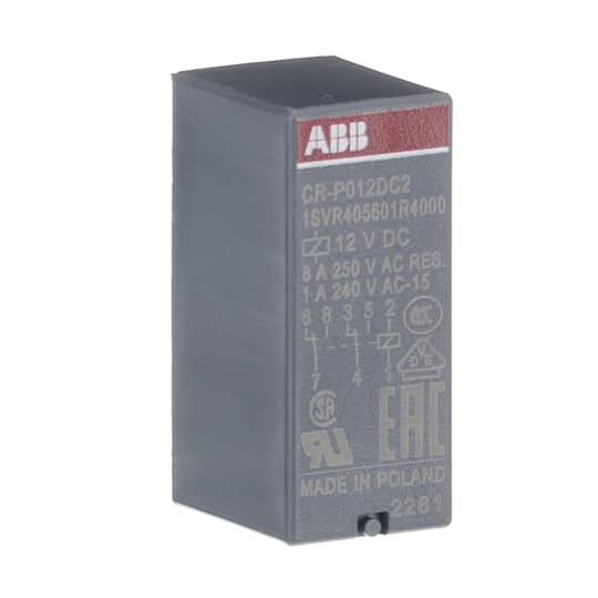 ABB CR-P012DC2 Industrial Relay / Timer Module - Industrial Automation Part