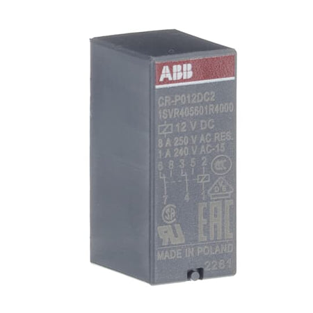 ABB CR-P012DC2 Industrial Relay / Timer Module - Industrial Automation Part