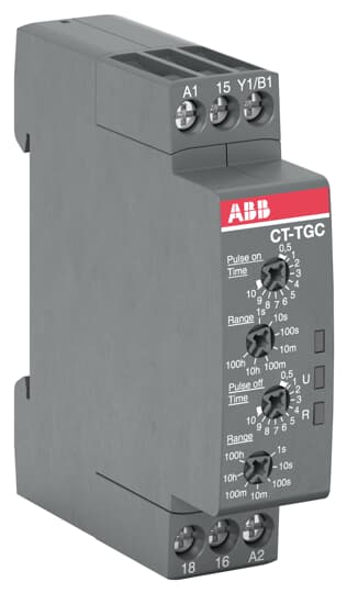 ABB CT-TGC.12 Industrial Relay / Timer Module - Industrial Automation Part