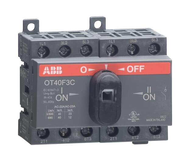 ABB OT40F3C Switch Disconnector / Isolator - Industrial Automation Part