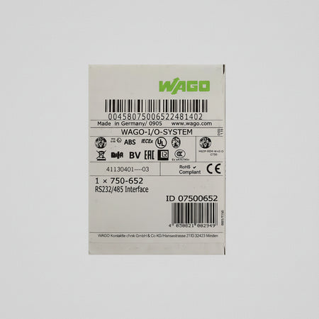 WAGO 750-652 Serial Interface Module - additional view 4