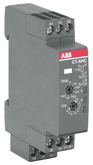 ABB CT-AHC.22 Industrial Relay / Timer Module - Industrial Automation Part