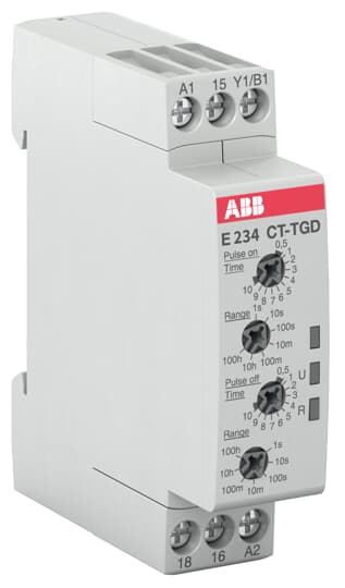 ABB CT-TGD.12 Industrial Relay / Timer Module - Industrial Automation Part
