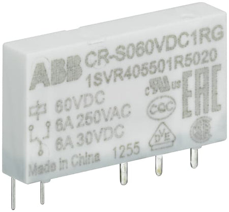 ABB CR-S024VDC1R Industrial Relay / Timer Module - Industrial Automation Part