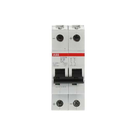 ABB S202M-B16UC Miniature Circuit Breaker - Industrial Automation Part