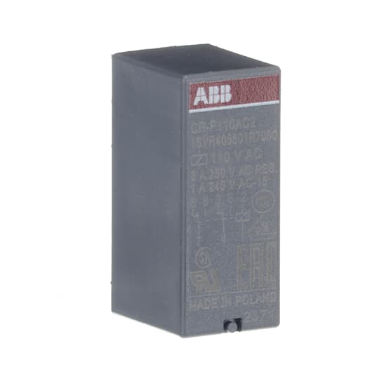 ABB CR-P110AC2 Industrial Relay / Timer Module - Industrial Automation Part