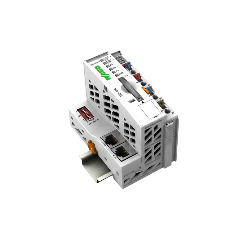 WAGO 750-893 PLC Controller - white background