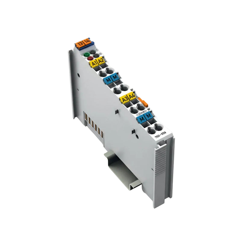 WAGO 750-559 Analog Output Module - white background