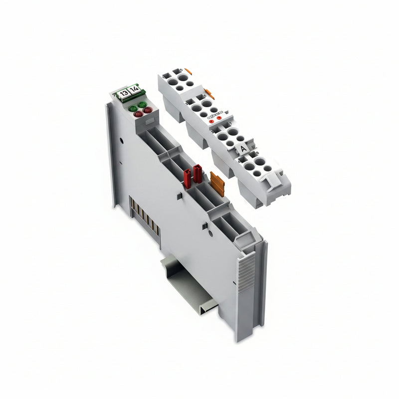 WAGO 753-466 Analog Input Module - white background