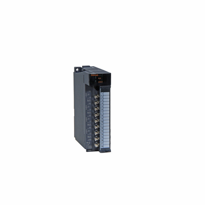 Mitsubishi Q64AD Q Series I/O Module white background product image