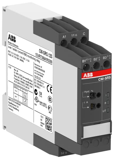 ABB CM-SRS.12S Industrial Relay / Timer Module - Industrial Automation Part