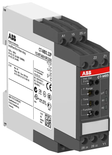 ABB CT-MBS.22P Industrial Relay / Timer Module - Industrial Automation Part